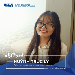 Huỳnh Trúc Ly - Sinh viên xuất sắc trúng tuyển chương trình huấn luyện quản lý tập sự tại tập đoàn Park Hyatt