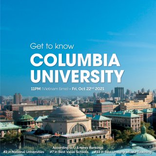 Chuyển tiếp du học đến Columbia University - Top 2 Đại học tốt nhất nước Mỹ